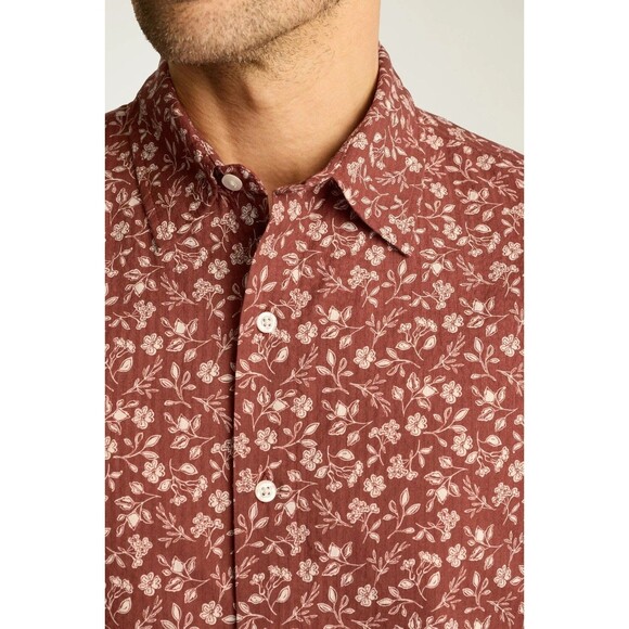 Bonobos Riviera Short Sleeve Men's Shirt Floral Tailored Fit Short XS NEW 283354 - Picture 4 of 11